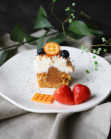 Капкейки морковные с карамелью и маскарпоне